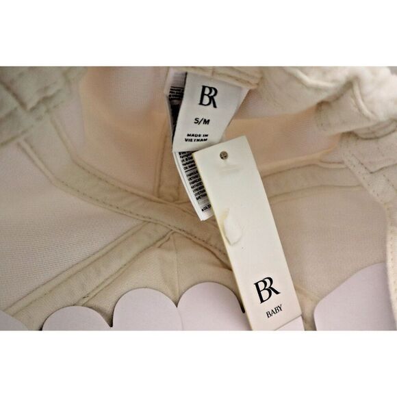 Banana Republic 823357-00 Baby Sz S/M Cream Faux Shearling Baseball Cap Hat - Picture 4 of 6